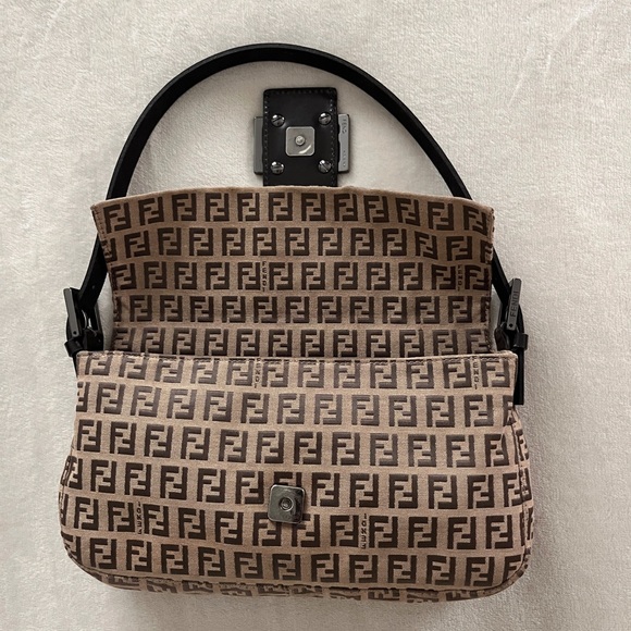 ✨SOLD✨FENDI  ZUCCHINO BAGUETTE - Picture 7 of 14